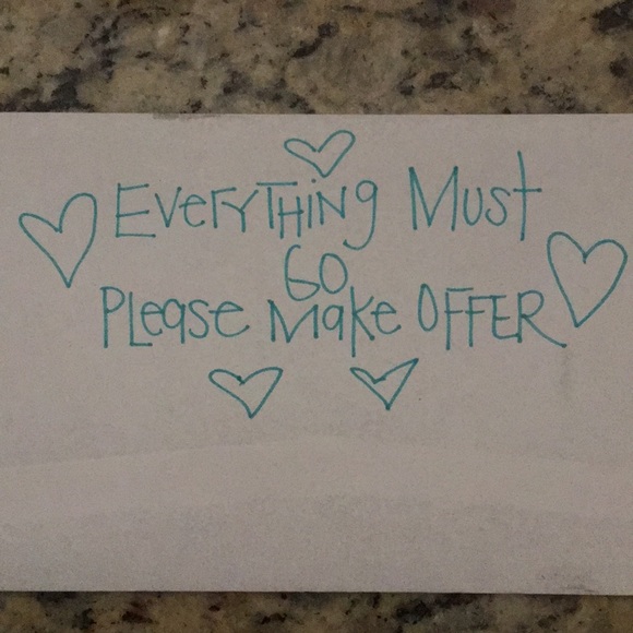 Everything must go!!!!!!! PLEASE BE REASONABLE!! - Picture 1 of 1